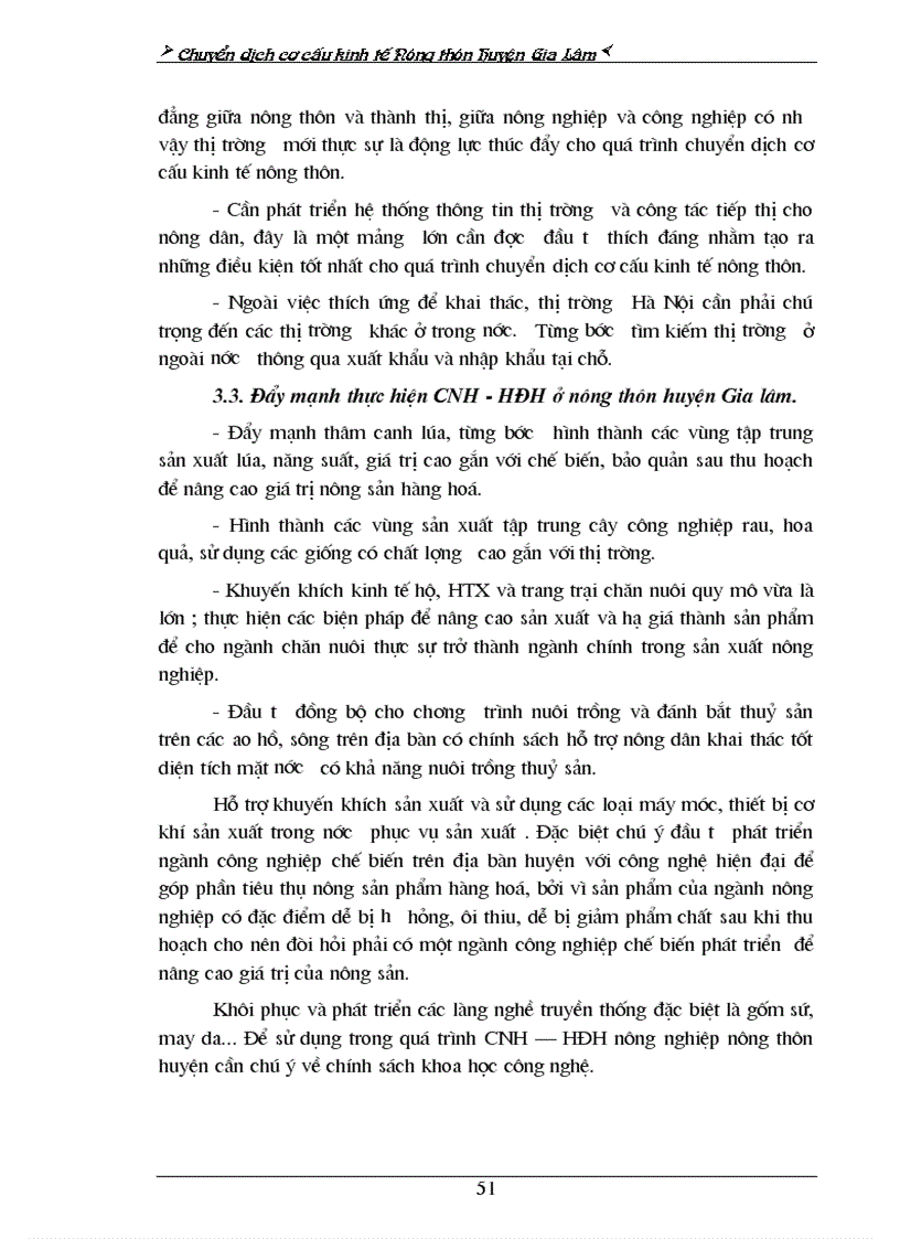 image for page Phương hướng và những biện pháp chủ yếu chuyển dịch cơ cấu KTNT huyện Gia Lâm trong thời gian tới