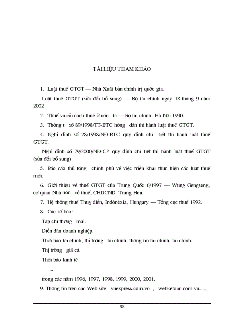 image for page Một số giải pháp khắc phục hạn chế nhằm hoàn thiện hệ thống thuế gtgt ở việt nam
