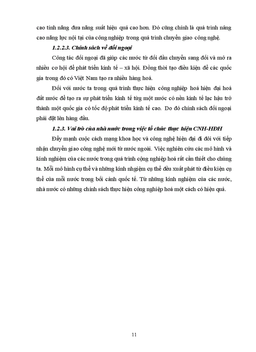 image for page Thực trạng về vai trò của nhà nước trong quá trình công nghiệp hoá hiện đại hoá thời gian qua và một số giải pháp nhằm nâng cao vai trò của nhà nước