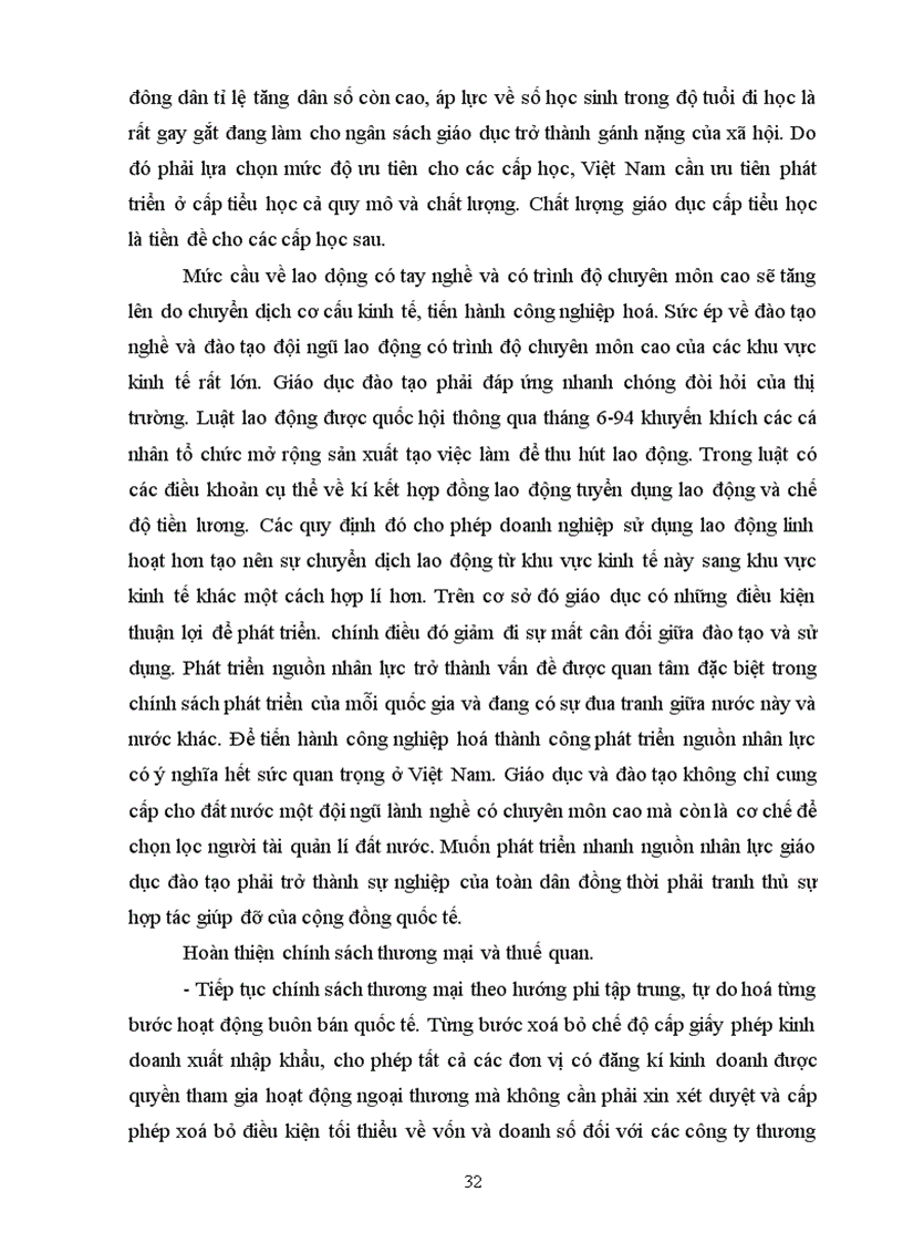 image for page Thực trạng về vai trò của nhà nước trong quá trình công nghiệp hoá hiện đại hoá thời gian qua và một số giải pháp nhằm nâng cao vai trò của nhà nước