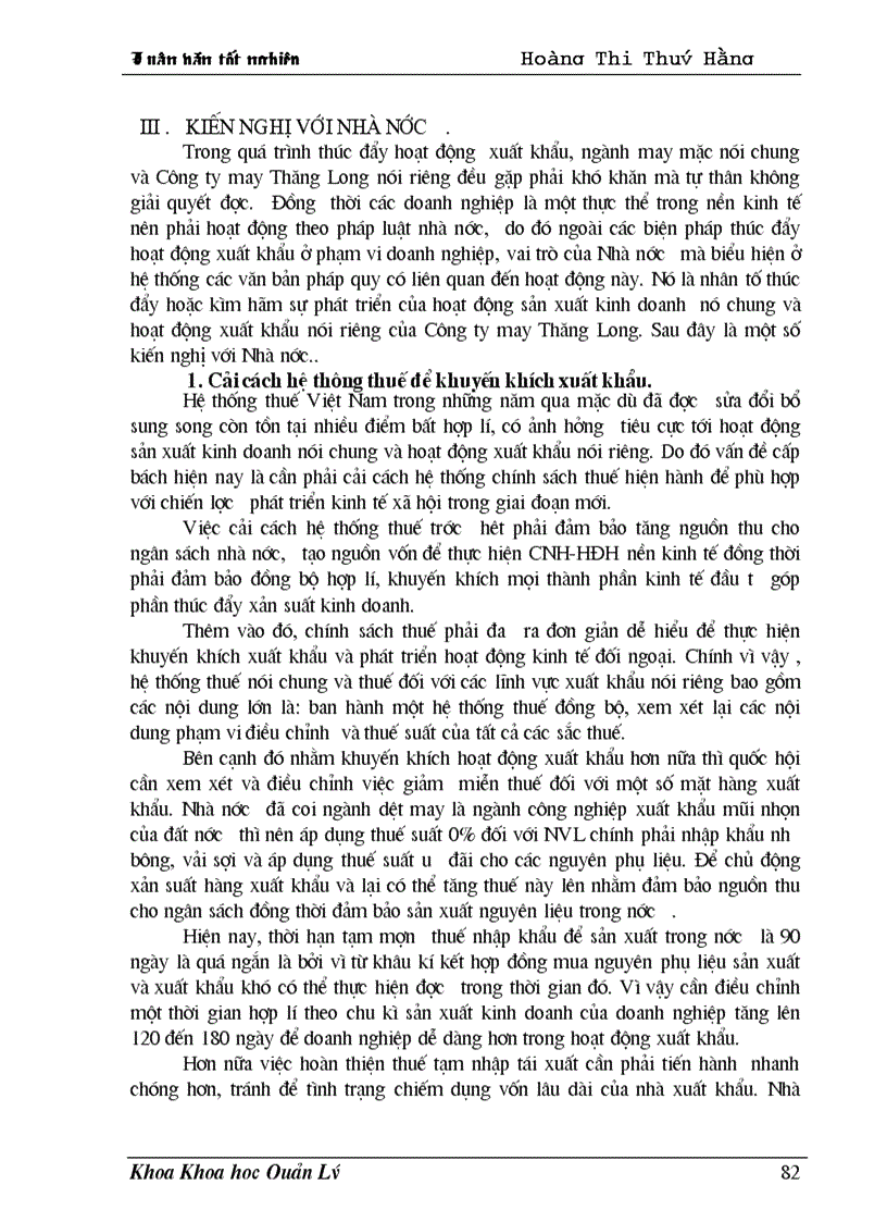 image for page Một số giải pháp nhằm thúc đẩy hoạt động xuất khẩu hàng may mặc của Công ty may thăng long