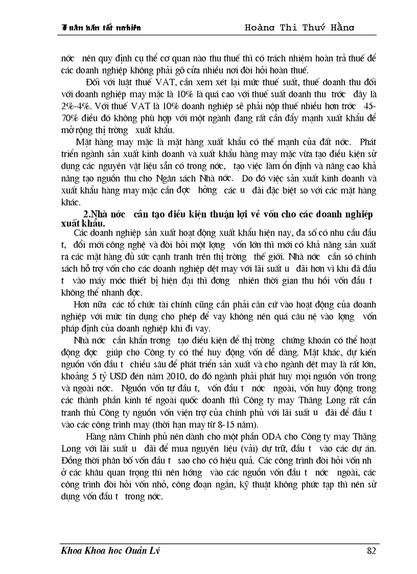 image for page Một số giải pháp nhằm thúc đẩy hoạt động xuất khẩu hàng may mặc của Công ty may thăng long