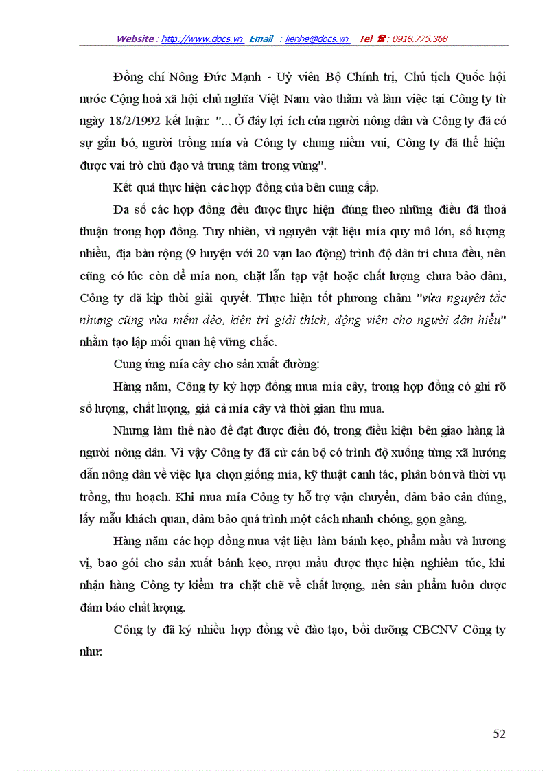 image for page Một số giải pháp cơ bản về phát triển vùng Nguyên liệu Công ty Cổ phần mía đường Lam Sơn