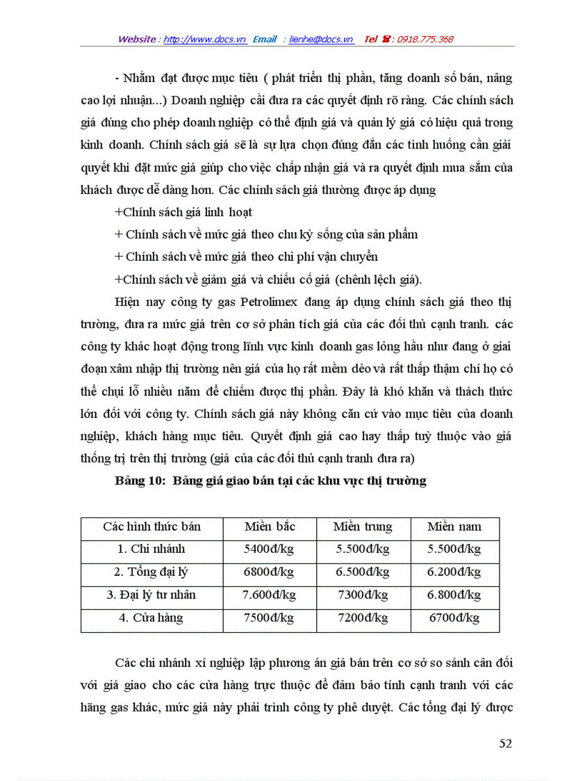 image for page Một số vấn đề về hoạt động tiêu thụ sản phẩm của Công ty Gas Petrolimex