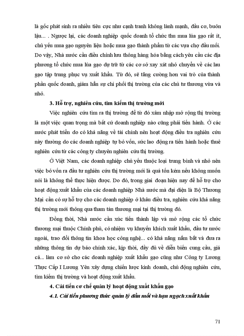 image for page Thực trạng và biện pháp thúc đẩy hoạt động xuất khẩu gạo ở Công ty Lương Thực Cấp I Lương Yên