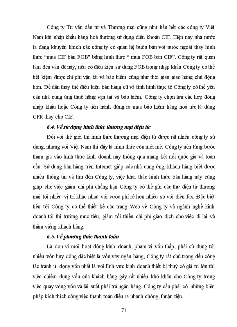 image for page Một số biện pháp nhằm nâng cao hiệu quả sử dụng vốn của Công ty Tư vấn Đầu tư và Thương mại