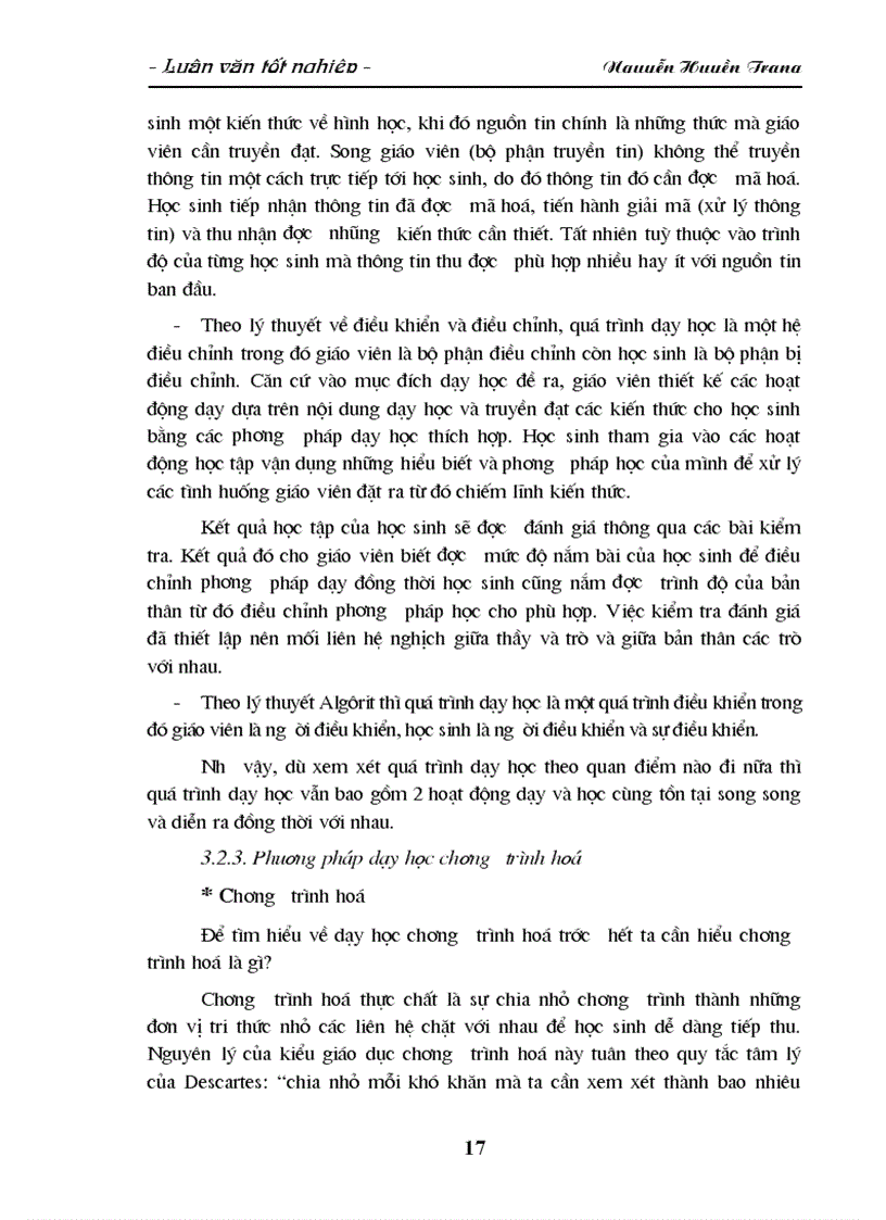 image for page Nghiên cứu việc sử dụng phương pháp dạy học chương trình hoá với sự hỗ trợ của phần mềm Power Point thông qua môn Tiếng Việt ở Tiểu học