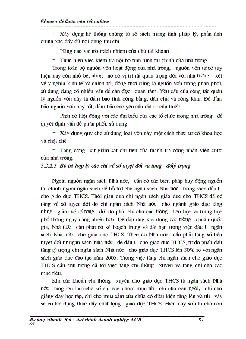 image for page Giải pháp tăng cường quản lý chi ngân sách Nhà nướccho giáo dục trung học cơ sở ở Việt Nam hiện nay