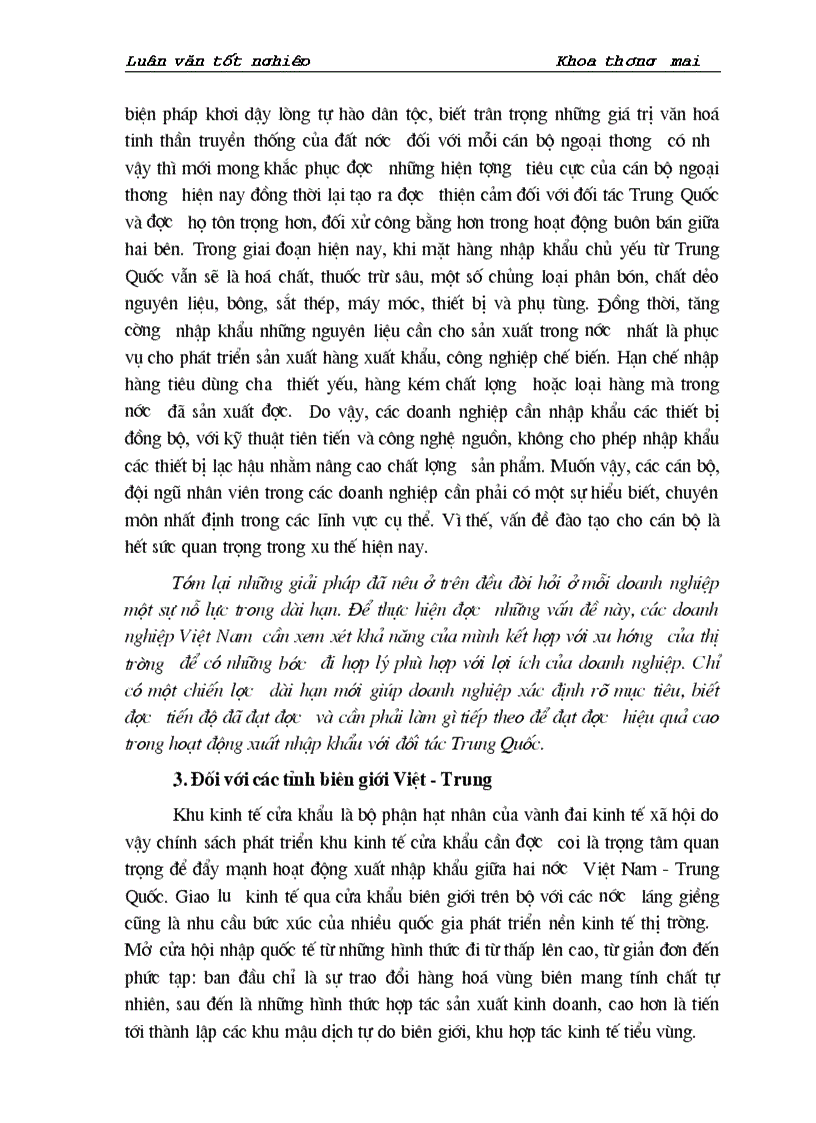 image for page Giải pháp chủ yếu nhằm đẩy mạnh hoạt động xuất nhập khẩu giữa Việt Nam và Trung Quốc