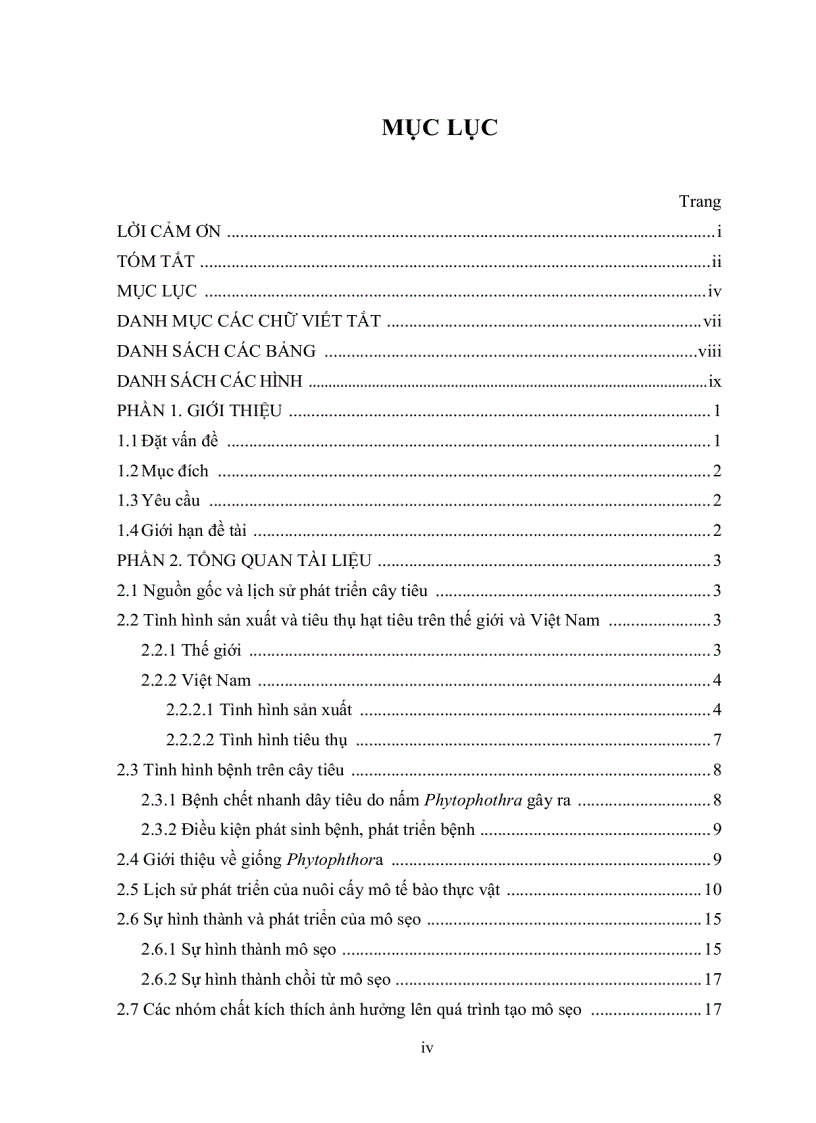 image for page BƯỚC ĐẦU TẠO CÂY TIÊU IN VITRO KHÁNG NẤM Phytophthora sp