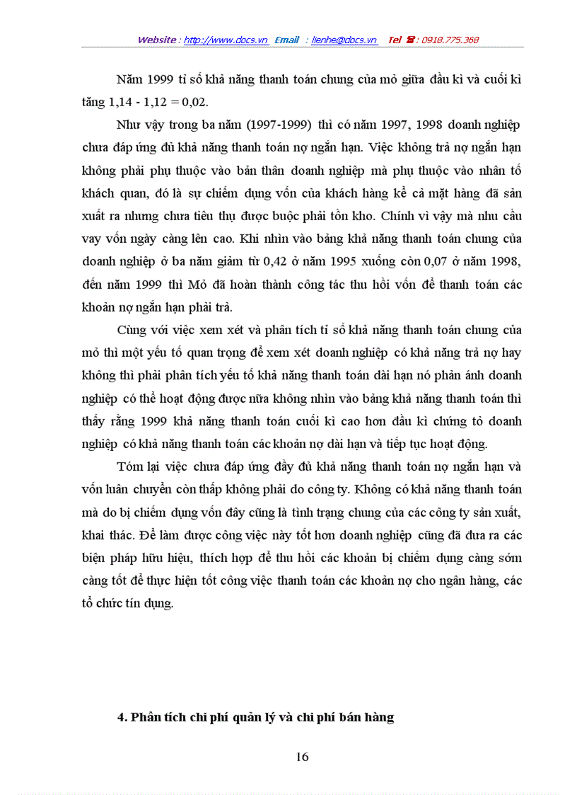 image for page Đánh giá hiệu quả sản xuất kinh doanh ở Công ty than Mạo Khê