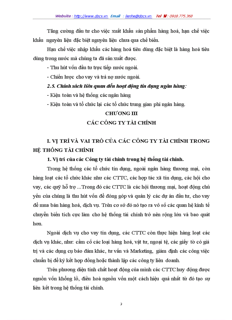 image for page Các Công ty tài chính CTTC và sự ra đời phát triển các Công ty tài chính CTTC ở Việt Nam