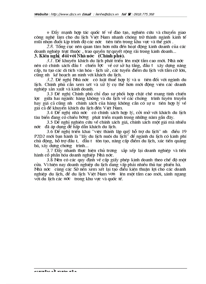 image for page Thực trạng và giải pháp trong công tác hoạch định chiến lược kinh doanh ở Khách sạn hoà Bình