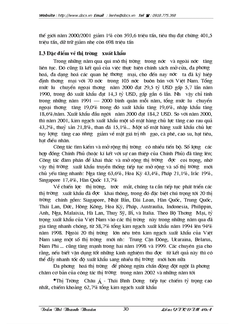 image for page Biện pháp thúc đẩy xuất khẩu các mặt hàng nông sản chủ lực của Việt Nam