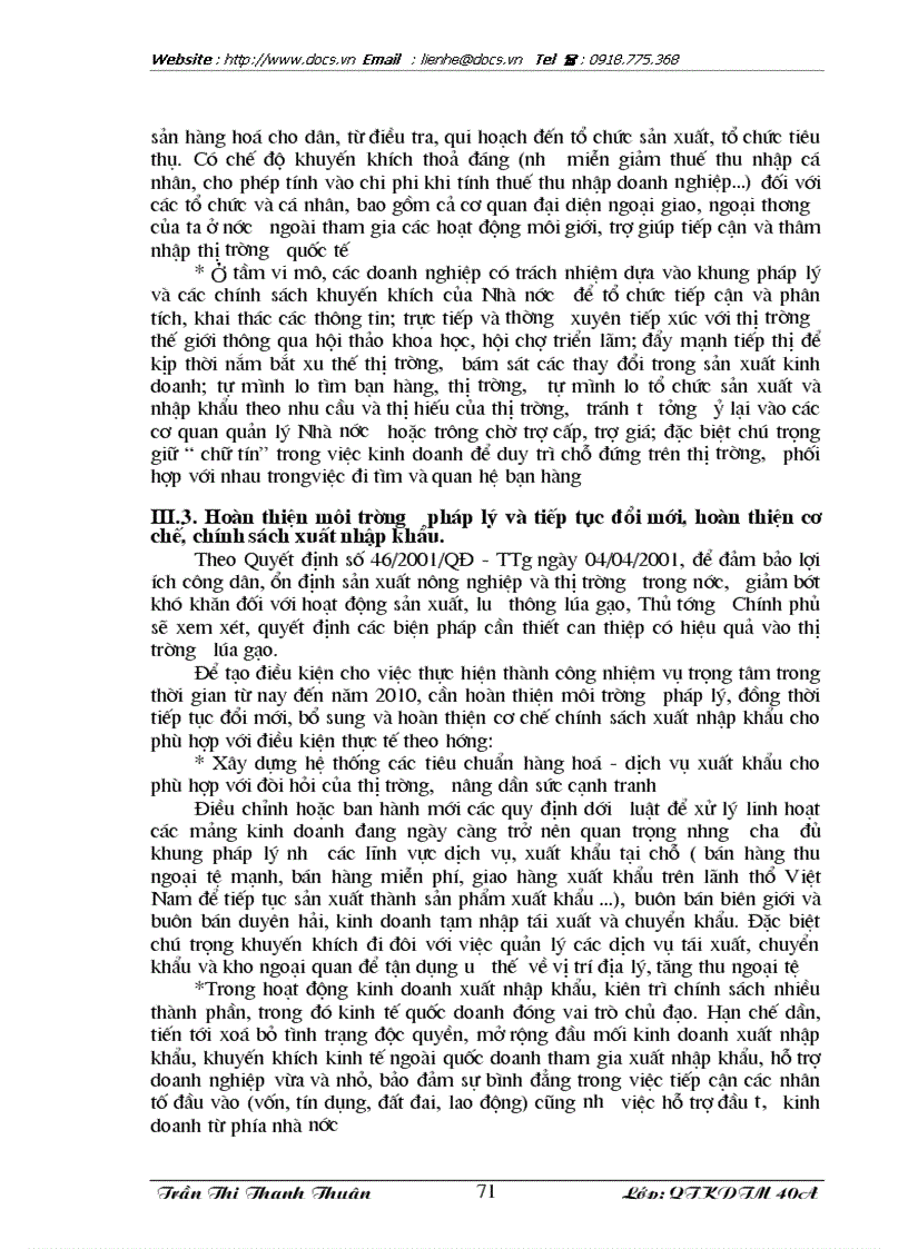 image for page Biện pháp thúc đẩy xuất khẩu các mặt hàng nông sản chủ lực của Việt Nam