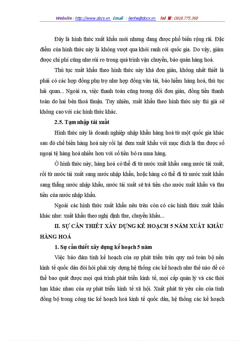 image for page Kế hoạch xuất khẩu các mặt hàng chủ lực của Việt Nam thời kỳ 2001 2005