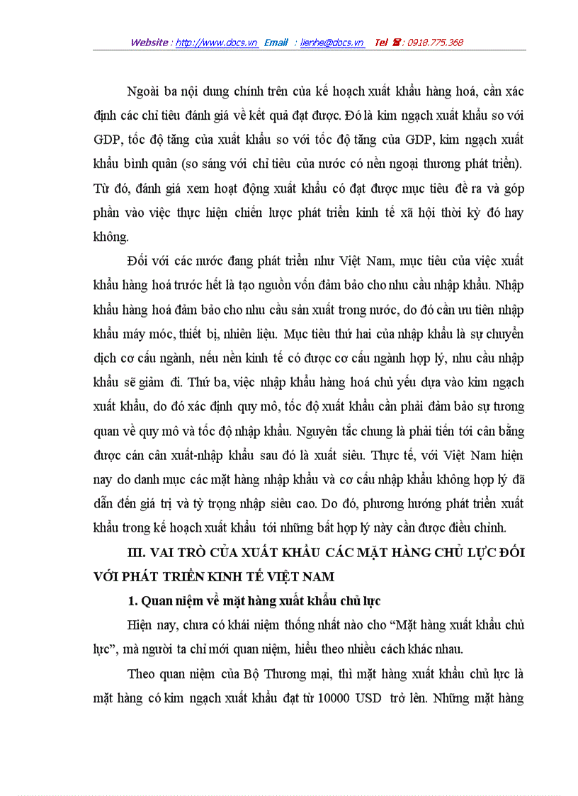 image for page Kế hoạch xuất khẩu các mặt hàng chủ lực của Việt Nam thời kỳ 2001 2005