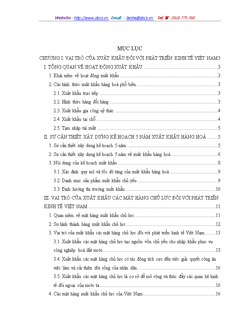 image for page Kế hoạch xuất khẩu các mặt hàng chủ lực của Việt Nam thời kỳ 2001 2005