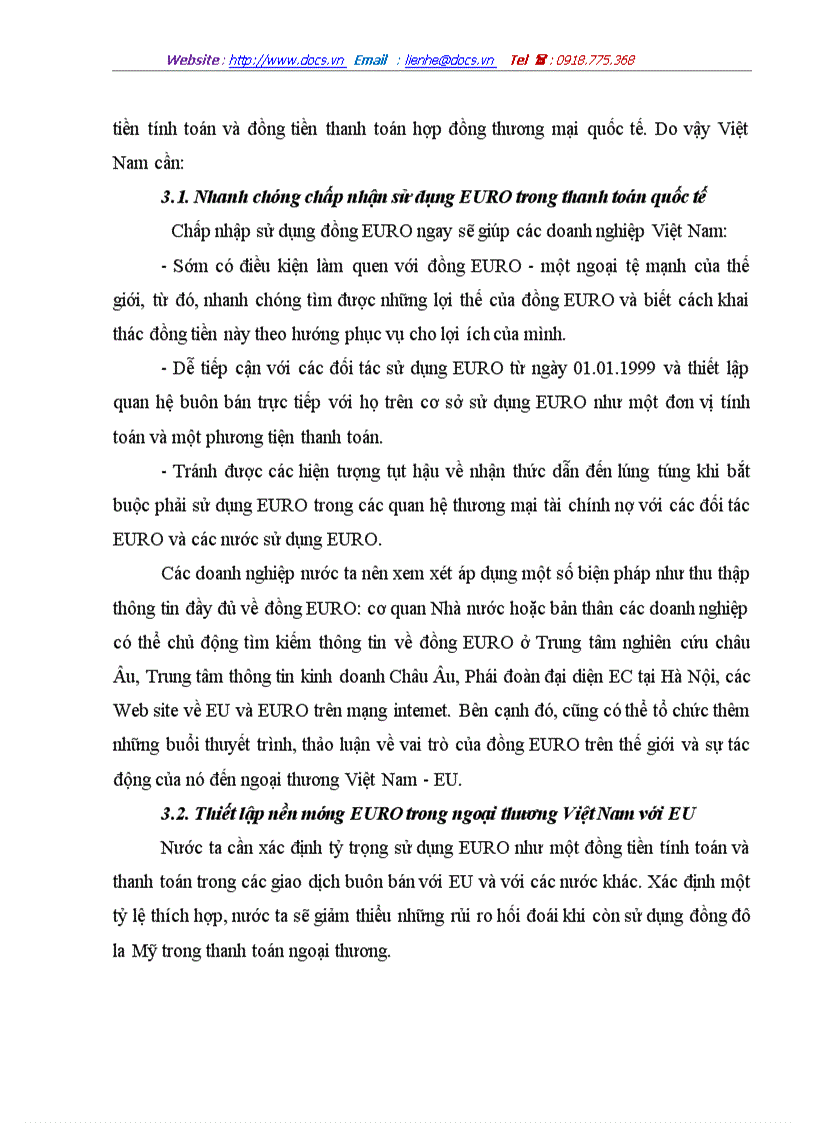 image for page Một số giải pháp thúc đẩy hoạt động xuất khẩu hàng hoá của Việt Nam sang thị trường EU giai đoạn 2001 2010