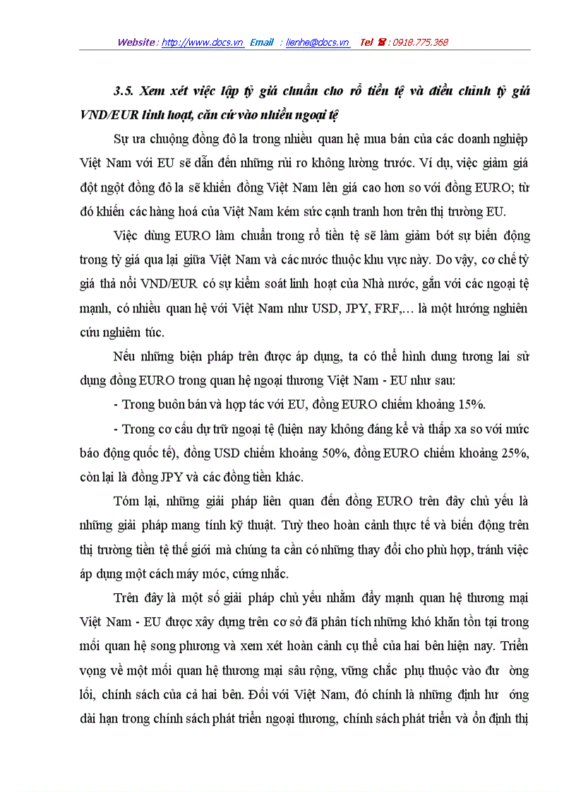 image for page Một số giải pháp thúc đẩy hoạt động xuất khẩu hàng hoá của Việt Nam sang thị trường EU giai đoạn 2001 2010