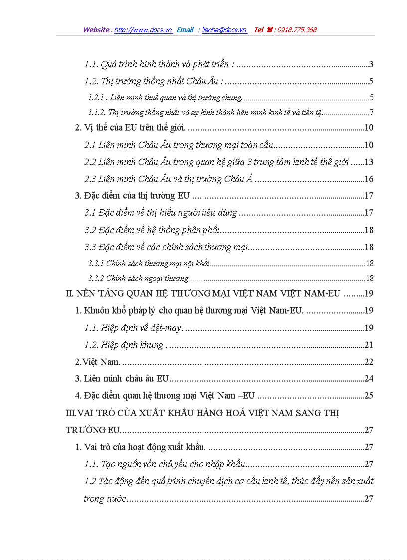 image for page Một số giải pháp thúc đẩy hoạt động xuất khẩu hàng hoá của Việt Nam sang thị trường EU giai đoạn 2001 2010