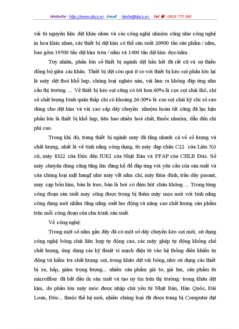 image for page Một số biện pháp nâng cao khả năng cạnh tranh của hàng dệt may Việt Nam trên thị trường thế giới