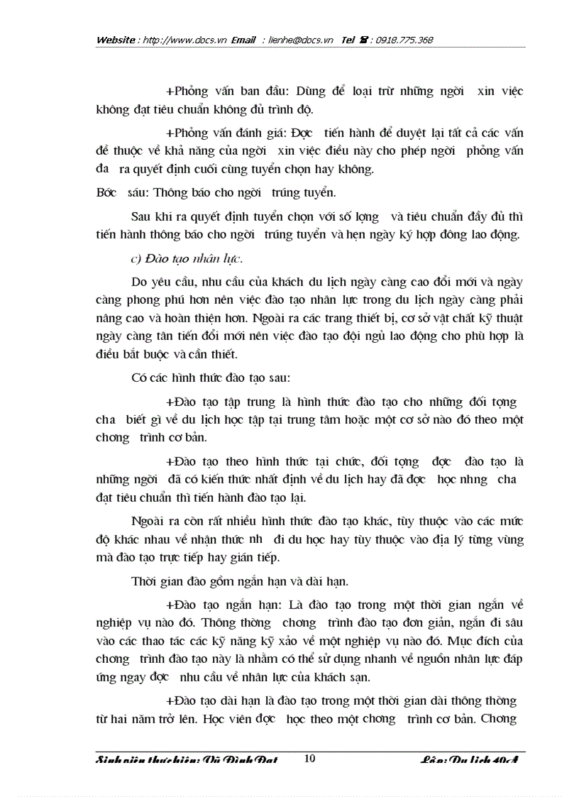 image for page Quản trị nhân lực tại khách sạn Thắng Lợi thực trạng và giải pháp