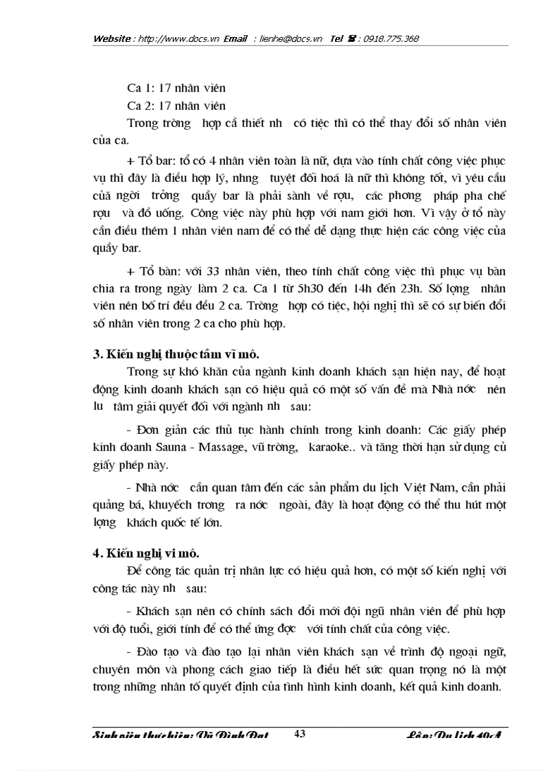 image for page Quản trị nhân lực tại khách sạn Thắng Lợi thực trạng và giải pháp