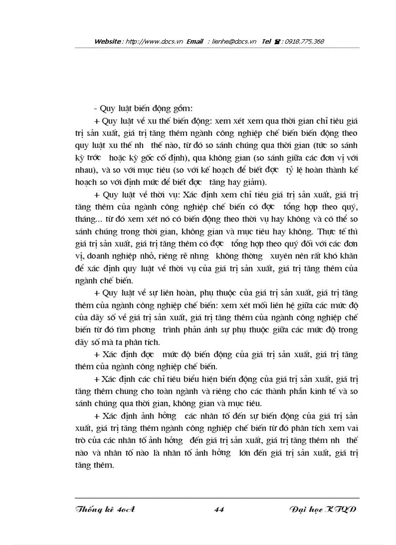 image for page Thực trạng và giải pháp trong phân tích giá trị sản xuất giá trị tăng thêm ngành công nghiệp chế biến VN