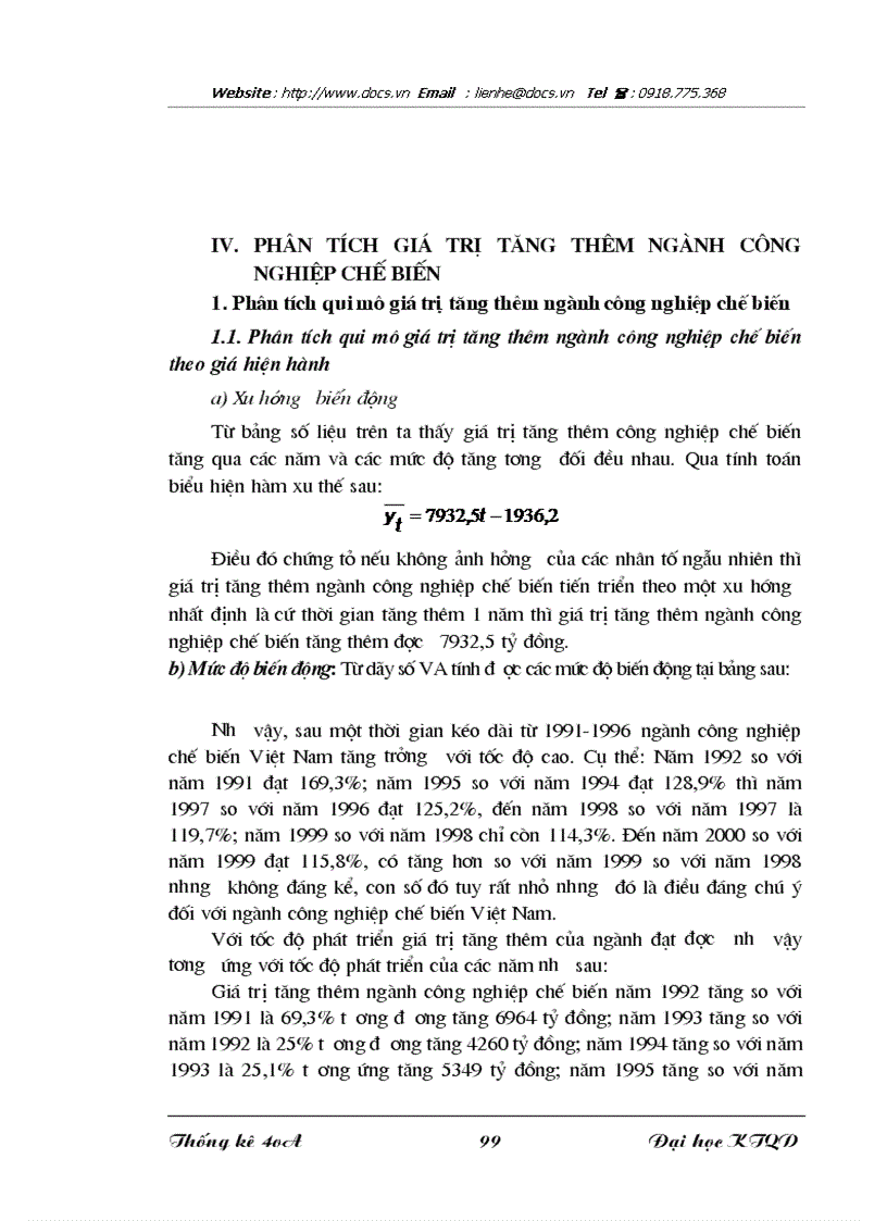 image for page Thực trạng và giải pháp trong phân tích giá trị sản xuất giá trị tăng thêm ngành công nghiệp chế biến VN