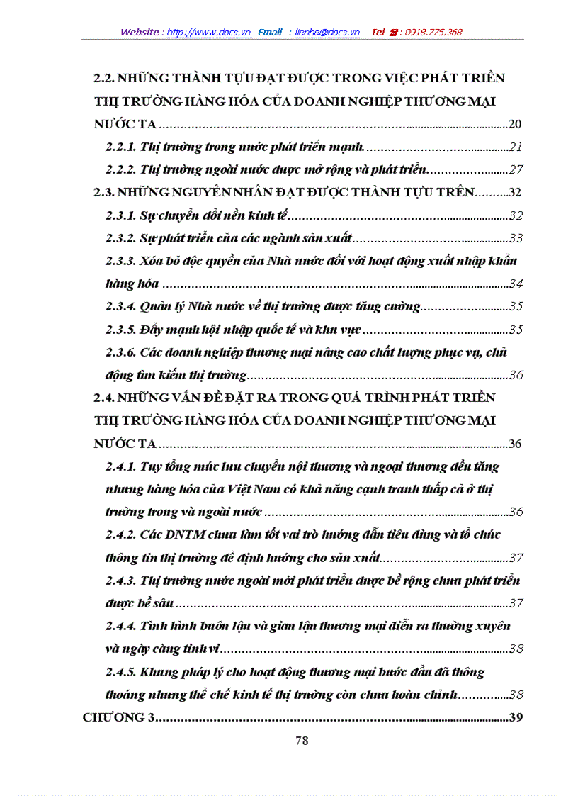 image for page Những biện pháp nhằm phát triển thị trường hàng hóa của doanh nghiệp thương mại nước ta trong thời gian tới