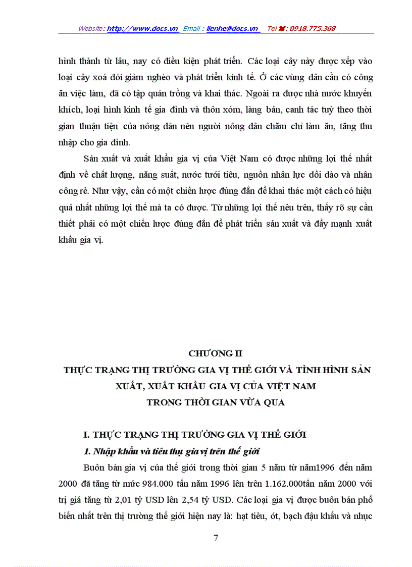 image for page Thực trạng và những giải pháp chủ yếu nhằm đẩy mạnh xuất khẩu gia vị của của Việt Nam