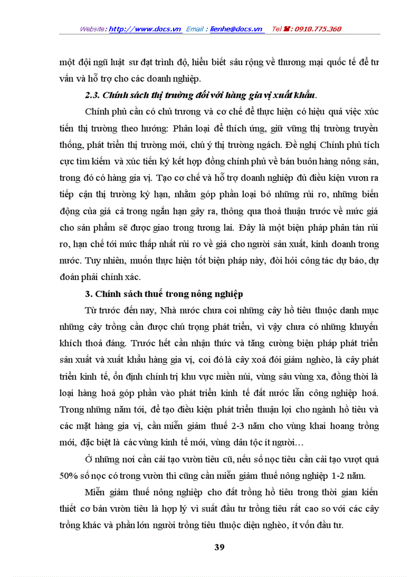 image for page Thực trạng và những giải pháp chủ yếu nhằm đẩy mạnh xuất khẩu gia vị của của Việt Nam