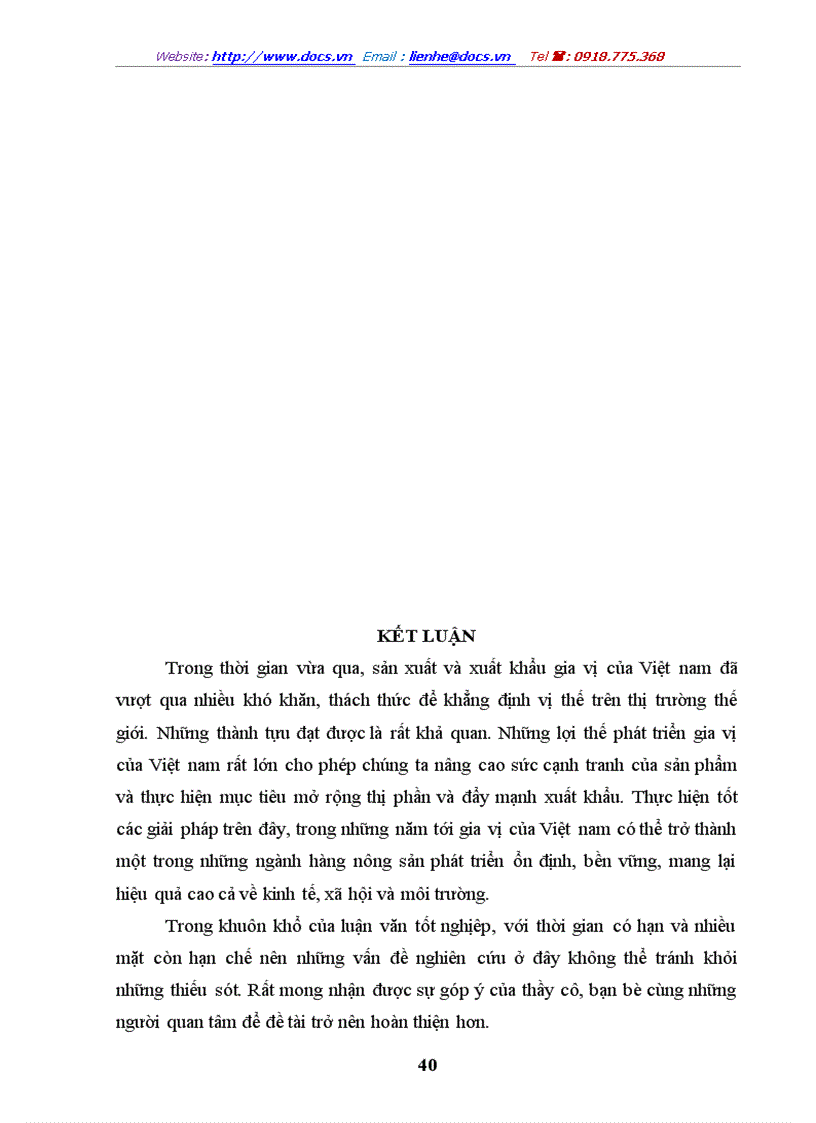 image for page Thực trạng và những giải pháp chủ yếu nhằm đẩy mạnh xuất khẩu gia vị của của Việt Nam