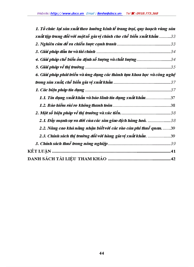 image for page Thực trạng và những giải pháp chủ yếu nhằm đẩy mạnh xuất khẩu gia vị của của Việt Nam