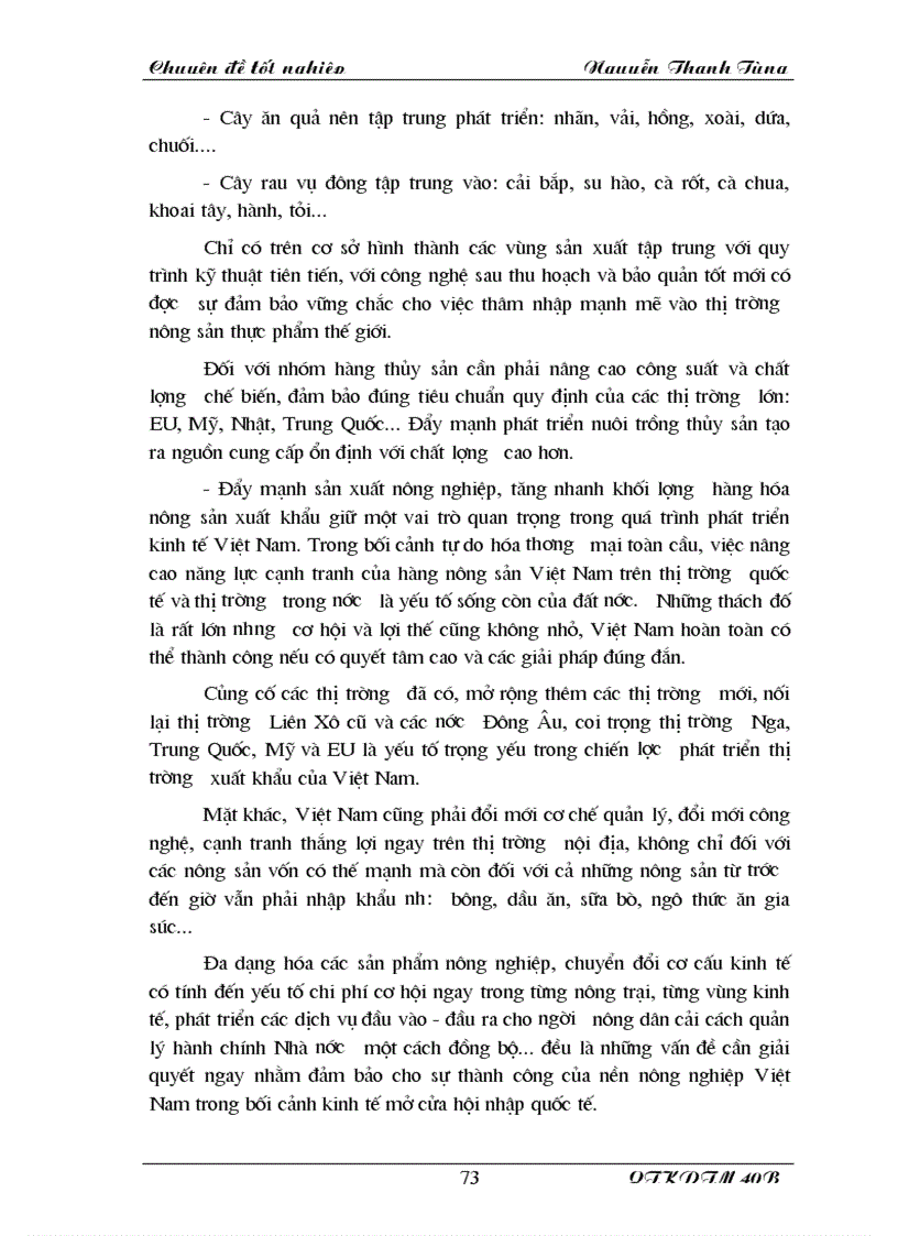 image for page Nâng cao khả năng cạnh tranh xuất khẩu hàng nông sản Việt Nam