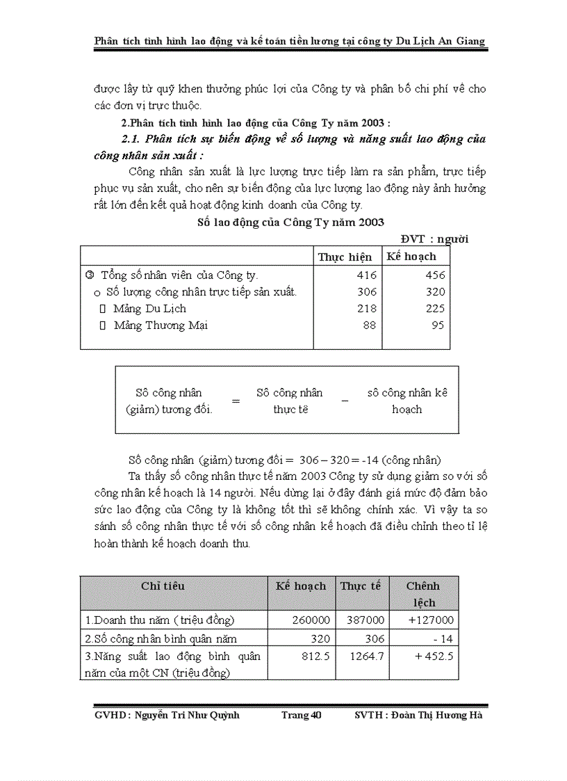 image for page Phân tích tình hình lao động và kế toán tiền lương tại công ty Du Lịch An Giang