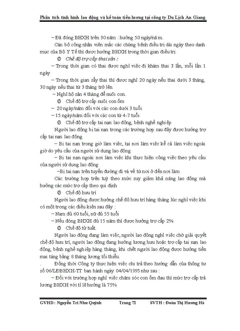 image for page Phân tích tình hình lao động và kế toán tiền lương tại công ty Du Lịch An Giang