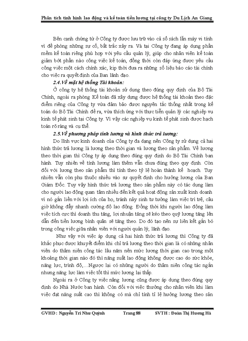 image for page Phân tích tình hình lao động và kế toán tiền lương tại công ty Du Lịch An Giang