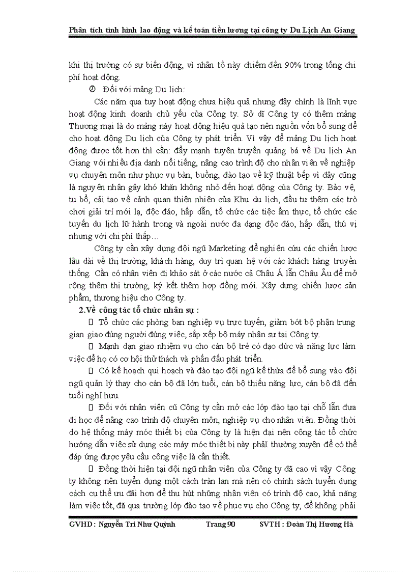 image for page Phân tích tình hình lao động và kế toán tiền lương tại công ty Du Lịch An Giang