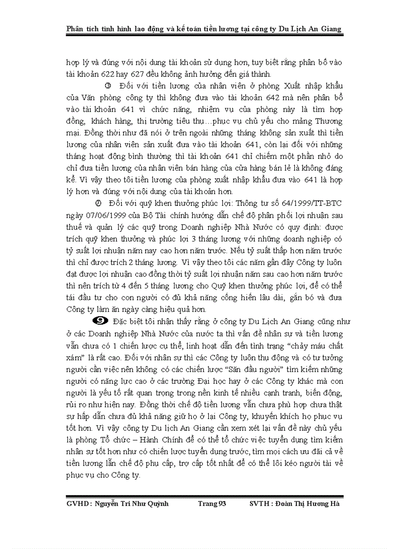 image for page Phân tích tình hình lao động và kế toán tiền lương tại công ty Du Lịch An Giang