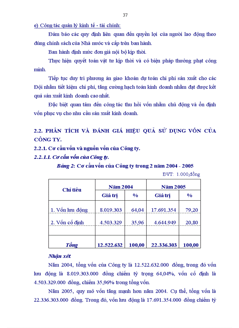 image for page Phân tích hiệu quả sử dụng vốn tại Công ty cổ phần Sông Đà 6 06