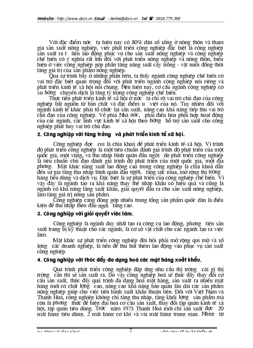 image for page Phương hướng và giải pháp phát triển công nghiệp trên địa bàn Thanh Hoá từ nay tới 2010