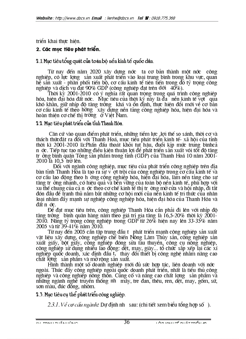 image for page Phương hướng và giải pháp phát triển công nghiệp trên địa bàn Thanh Hoá từ nay tới 2010