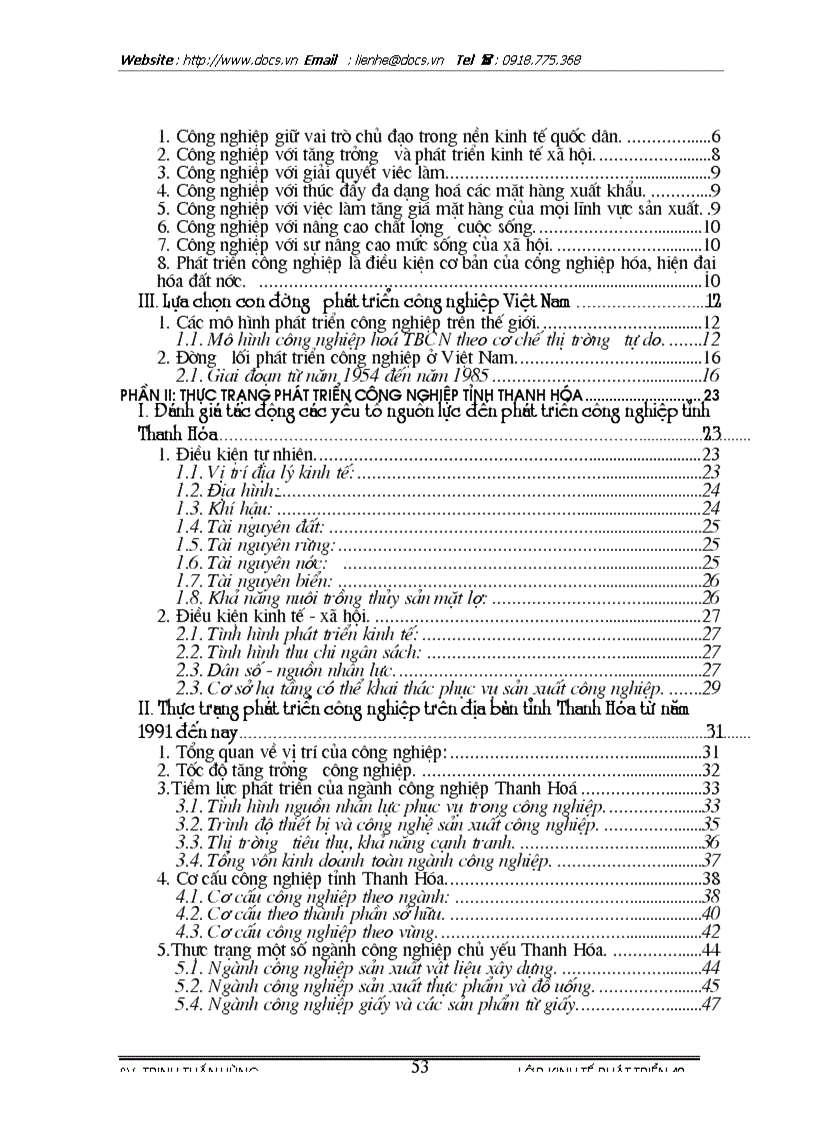 image for page Phương hướng và giải pháp phát triển công nghiệp trên địa bàn Thanh Hoá từ nay tới 2010