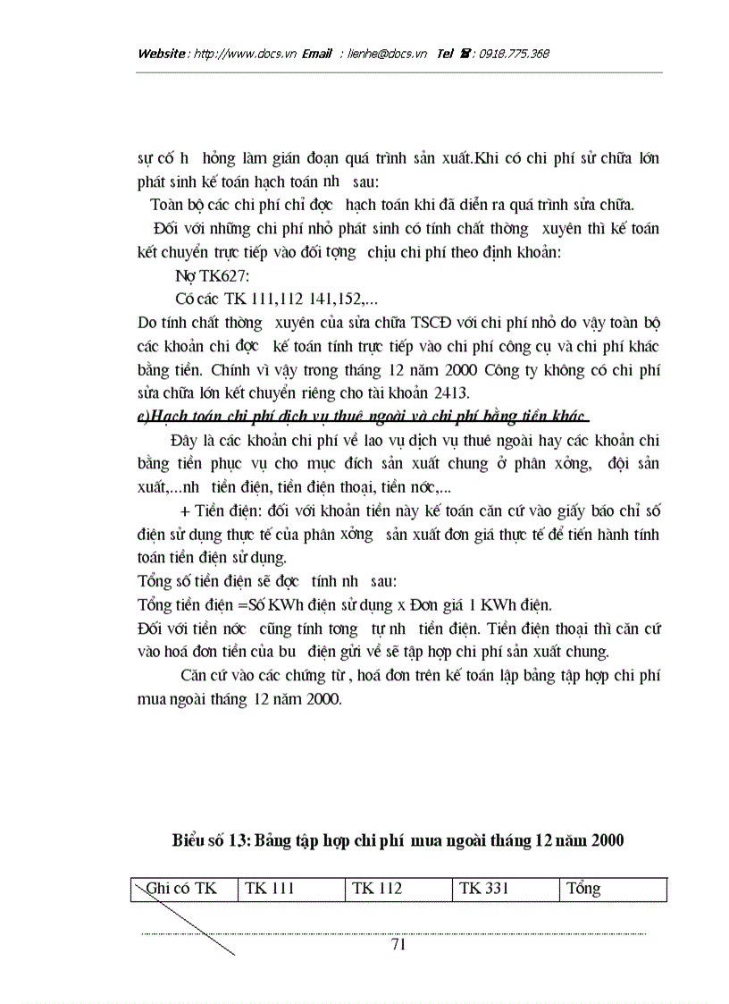 image for page Hoàn thiện công tác hạch toán chi phí sản xuất và tính giá thành sản phẩm với việc tăng cường quản trị tại Công ty CP chè Kim Anh