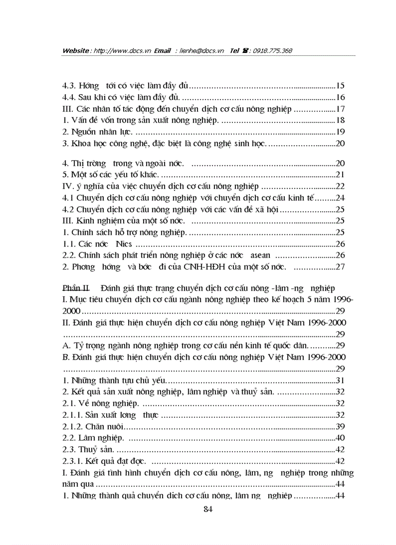 image for page Phương hướng cơ bản chuyển dịch cơ cấu nông nghiệp Việt Nam giai đoạn 2001 2010