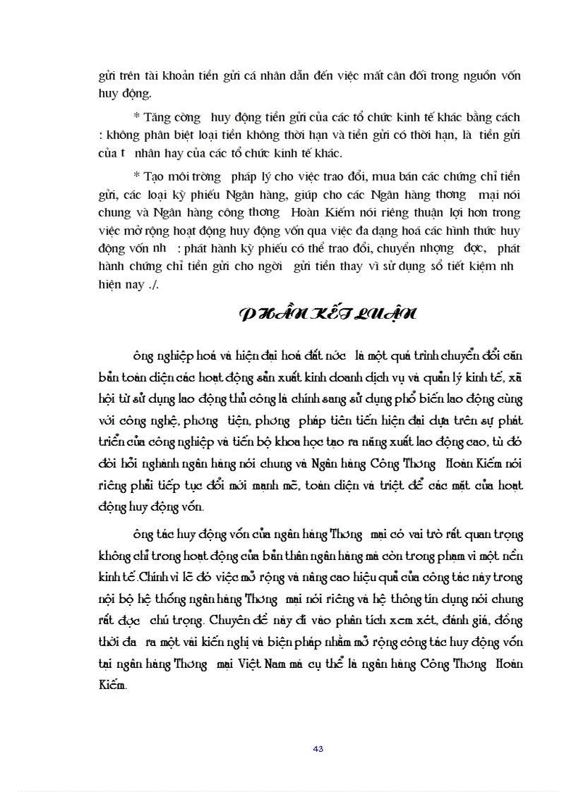 image for page Một số biện pháp tăng cường huy động vốn tại ngân hàng công thương hoàn kiếm