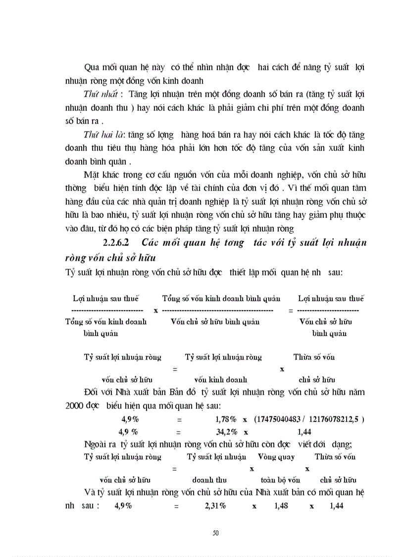 image for page Những vấn đề rút ra từ việc phân tích tài chính của Nhà xuất bản Bản đồ