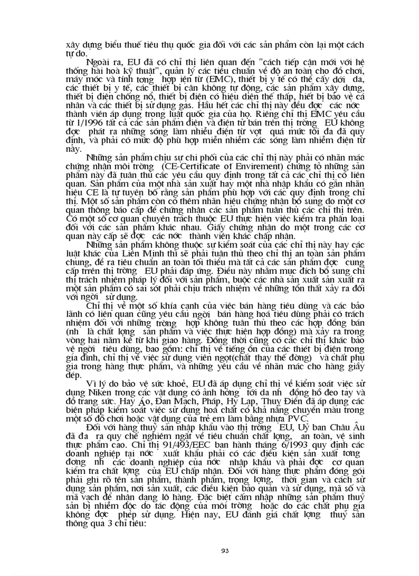 image for page Một số giải pháp chủ yếu để hàng hoá của Việt Nam thâm nhập vào thị trường EU